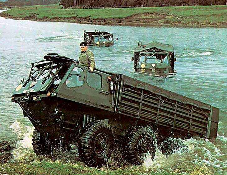 Путешествие по суше и воде. Удивительные возможности самосвалов-амфибий