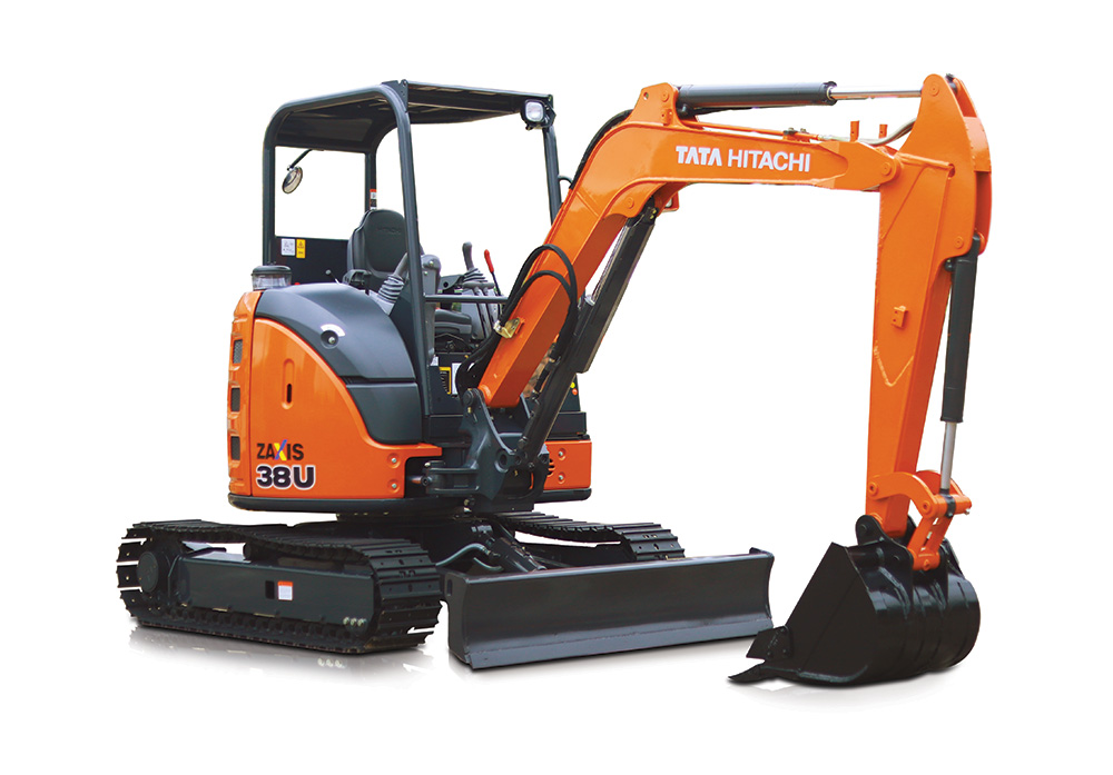 Tata Hitachi представляет ZAXIS 38U – мощный мини-экскаватор