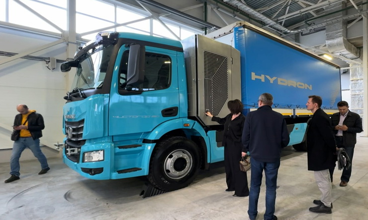 Водород на колёсах - реальность тяжелой спецтехники