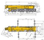 Автокраны Liebherr  LTM 1400, Новосибирск