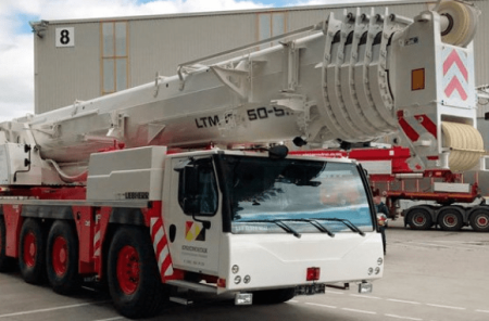 Автокран Liebherr LTM 1250-5.1, Новосибирск