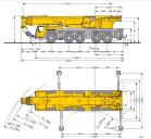 Автокран Liebherr LTM 1200, Новосибирск