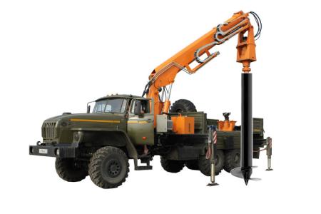 Мобильные буровые установки (ямобуры) Урал УБМ-85, Санкт-Петербург