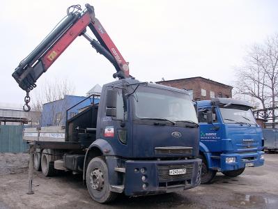 МАШИНА FORD CARGO С КРАНОМ-МАНИПУЛЯТОРОМ COPMA-230.4, Санкт-Петербург