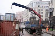 МАШИНА КАМАЗ 65117 С КРАНОМ-МАНИПУЛЯТОРОМ HMF-2030 И ПРИЦЕПОМ, Санкт-Петербург