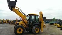 JCB 3CX Super backhoe loaders, Saint Petersburg