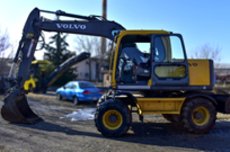 Колесные экскаваторы Volvo  EW160, Санкт-Петербург