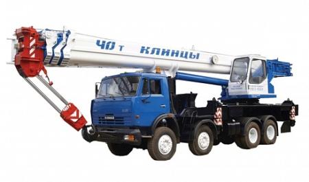 Автокраны КЛИНЦЫ 40 т, Екатеринбург