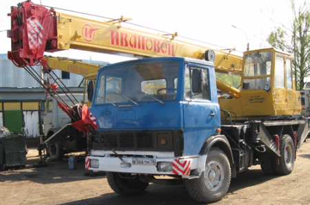 Автокраны ИВАНОВЕЦ  КС-3577 14 т., Санкт-Петербург