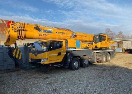 Автокраны XCMG 70 ТОНН 45 МЕТРОВ + ГУСЕК 16 МЕТРОВ, Екатеринбург