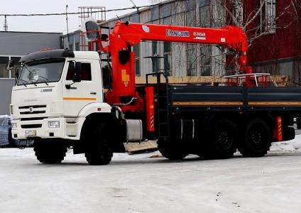 Манипуляторы Камаз СТРЕЛА 8 ТОНН БОРТ 10 ТОНН (ВЕЗДЕХОД), Екатеринбург
