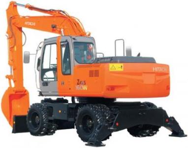 Колесные экскаваторы Hitachi ZX160, Екатеринбург