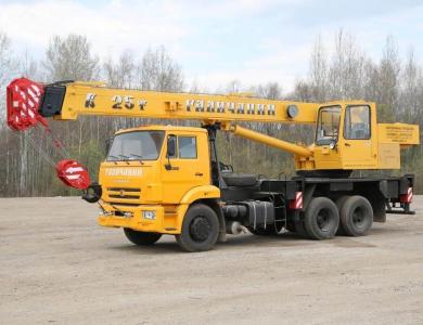 Автокраны ГАЛИЧАНИН КС-55713-1 25 т., Екатеринбург