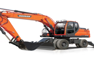 КОЛЕСНЫЙ ЭКСКАВАТОР DOOSAN DX190W