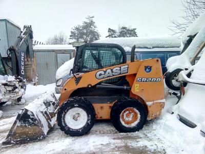 Колесные мини-погрузчики CASE SR200, Москва