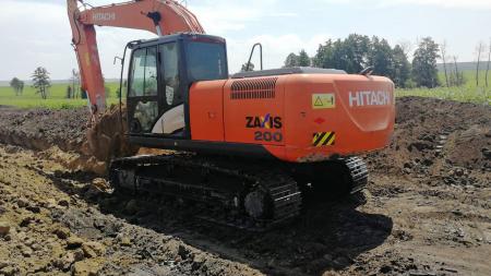 Гусеничный экскаватор Hitachi ZX200, Самара