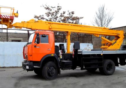 Автовышки Камаз ПСС-141.28Э (АПТ-28) (шасси КАМАЗ-43114 6х6), Нижний Новгород