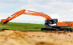 Аренда гусеничного экскаватора Hitachi ZX240-5G