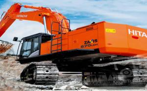 Аренда гусеничного экскаватора Hitachi ZX670LC-5G