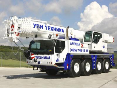 Автокраны Liebherr LTM 1070-4.1, Москва