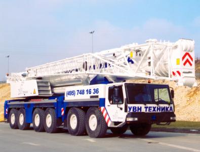 Автокраны Liebherr LTM 1250/1,  Москва