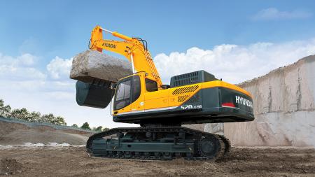 Гусеничные экскаваторы Hyundai 520, Иркутск