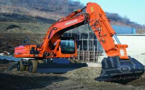 Аренда колесного экскаватора DOOSAN S180W