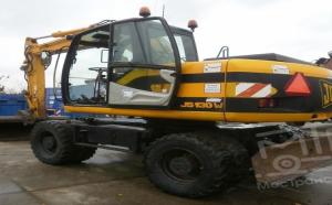 Аренда колесного экскаватора JCB JS 130W