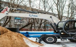 Аренда колесного экскаватора Terex EK-18