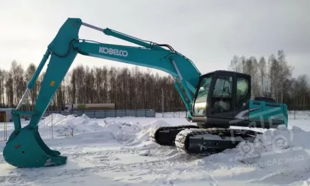 Аренда гусеничного экскаватора Kobelco SK210LC-8