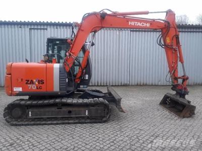 Гусеничный экскаватор Hitachi ZX70LC, Самара