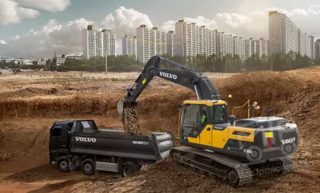 Аренда гусеничного экскаватора Volvo EC200D