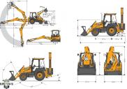 Экскаваторы-погрузчик JCB 3CX, 