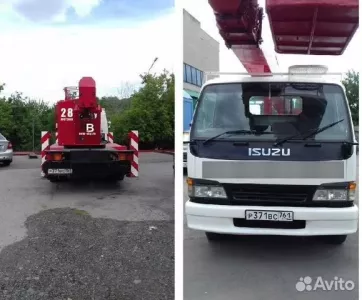 Автовышки ISUZU Elf 5.2, Шахты