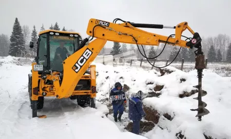 Аренда экскаватора-погрузчика JCB 3CX с гидробуром