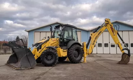 Аренда экскаватора-погрузчика New Holland B110B