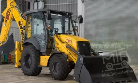 Аренда экскаватора-погрузчика New Holland B80B