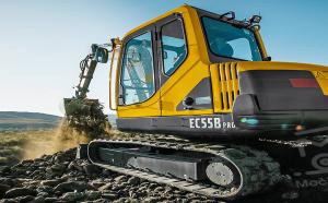 Аренда мини-экскаватора Volvo EC55B PRO