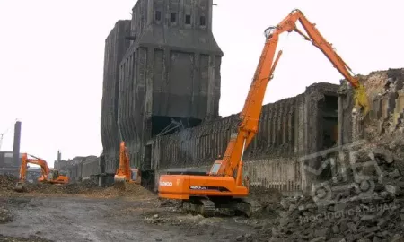 Аренда экскаватора разрушителя Daewoo SOLAR 420LC-V Demolition