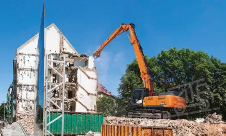 Аренда экскаватора-разрушителя Hitachi ZX350LC-3 Demolition