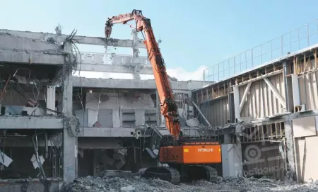 Аренда экскаватора-разрушителя HITACHI ZX480LC-3 Demolition