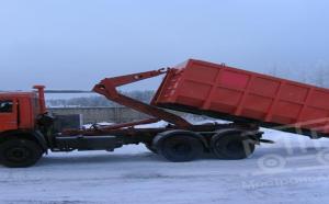 Аренда мусоровоза КАМАЗ Мультилифт - 27 м3 16 тонн