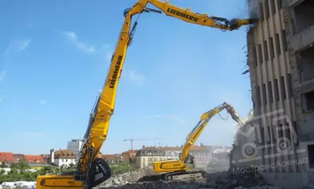 Аренда экскаватора-разрушителя LIEBHERR R 944 Demolition