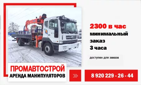 Манипуляторы Daewoo Novus, Воронеж