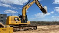 Длиннорукий экскаватор Caterpillar 320D, 