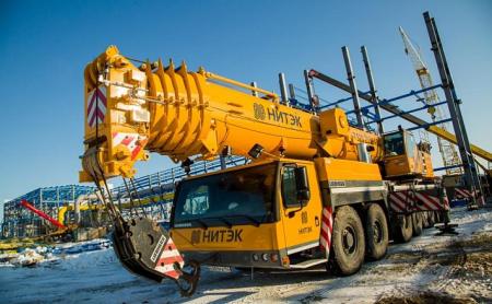 Автокраны Liebherr LTM 1250-6.1, г. Иркутск