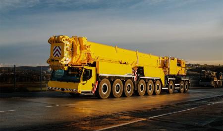 Автокраны Liebherr LTM 1750-9.1, г. Москва