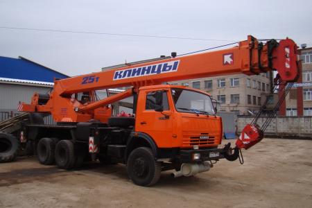 Автокраны КЛИНЦЫ КС 55713-3К