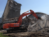 Гусеничные экскаваторы Hitachi ZX330LC-5G c гидравлическими ножницами