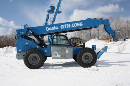 Телескопические погрузчики GENIE GTH-1056 на Сахалине